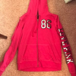 Pink sweatshirt from Victoria’s Secret pink